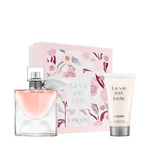 ست عطر ادکلن لانکوم Lancome مدل لاویه است بله La Vie Est Belle حجم 30 میل | همراه لوسیون بدن 50 میل
